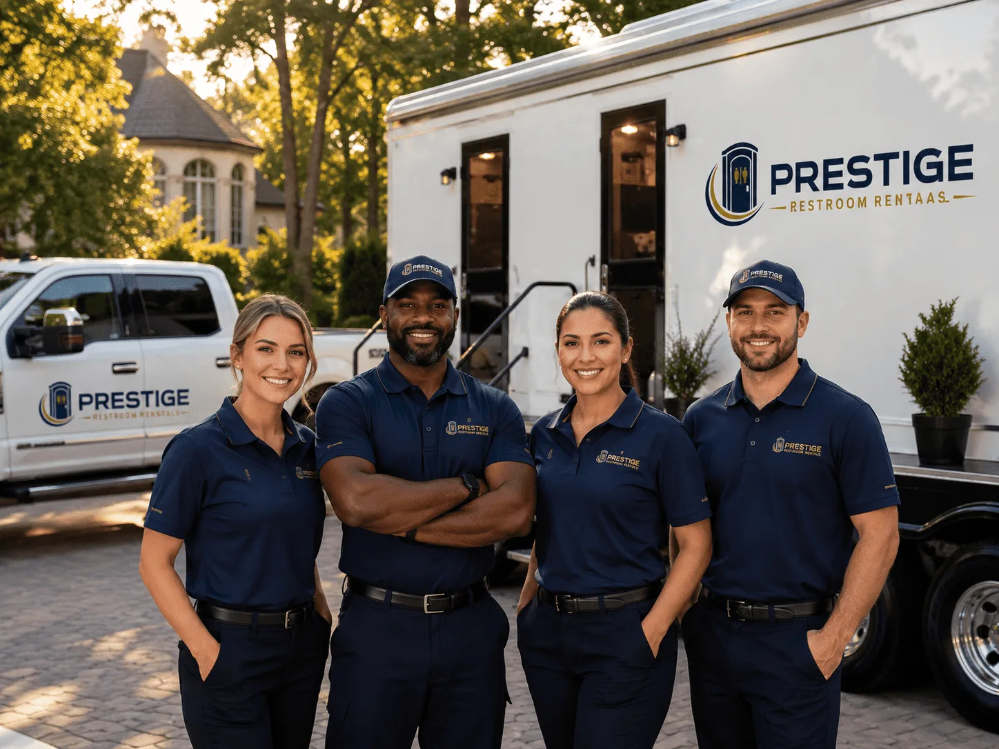 Trusted Luxury Portable Restrooms company in Elgin, ND